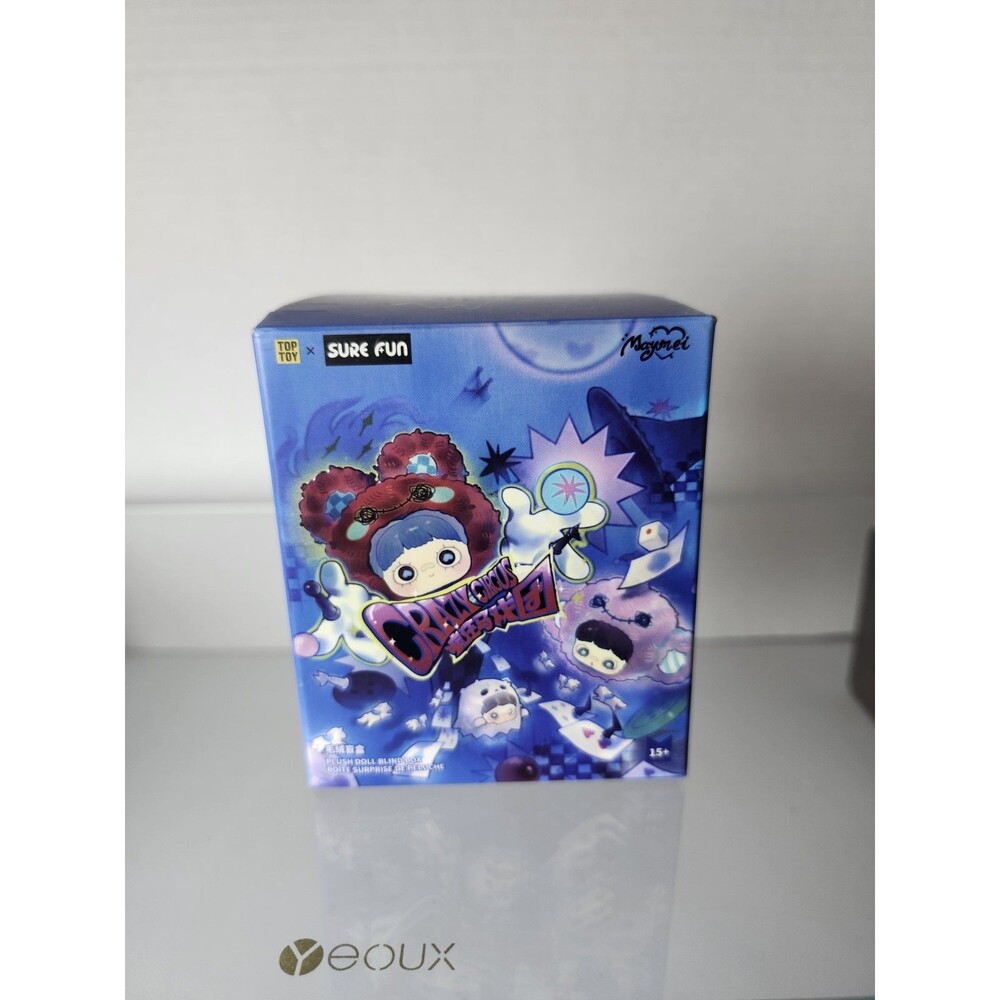MayMei Crazy Circus Series Plush Pendant Unopened HiToy Blind Box Toys Gift